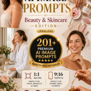 AI Image Prompts Collection for Beauty, AI Image Generation, Ready-to-use prompts, ChatGPT Prompt Kaise Likhe, prompt writing, Prompt Engineering, Beauty Content Creators